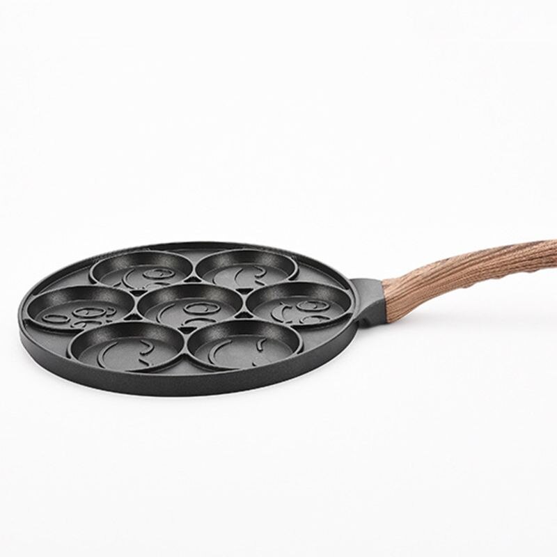 Non-stick Pancake Pan Smiley Pancake Griddle Flip Cooker with 7 Flapjack  Faces Breakfast Pan - Price history & Review, AliExpress Seller -  Worldwide Chinese Arts Store emm Store