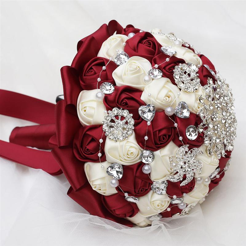 Bruid Bruiloft Boeket Lint Bruidsboeket Bloem Bridal Bruid Bruiloft Boeket