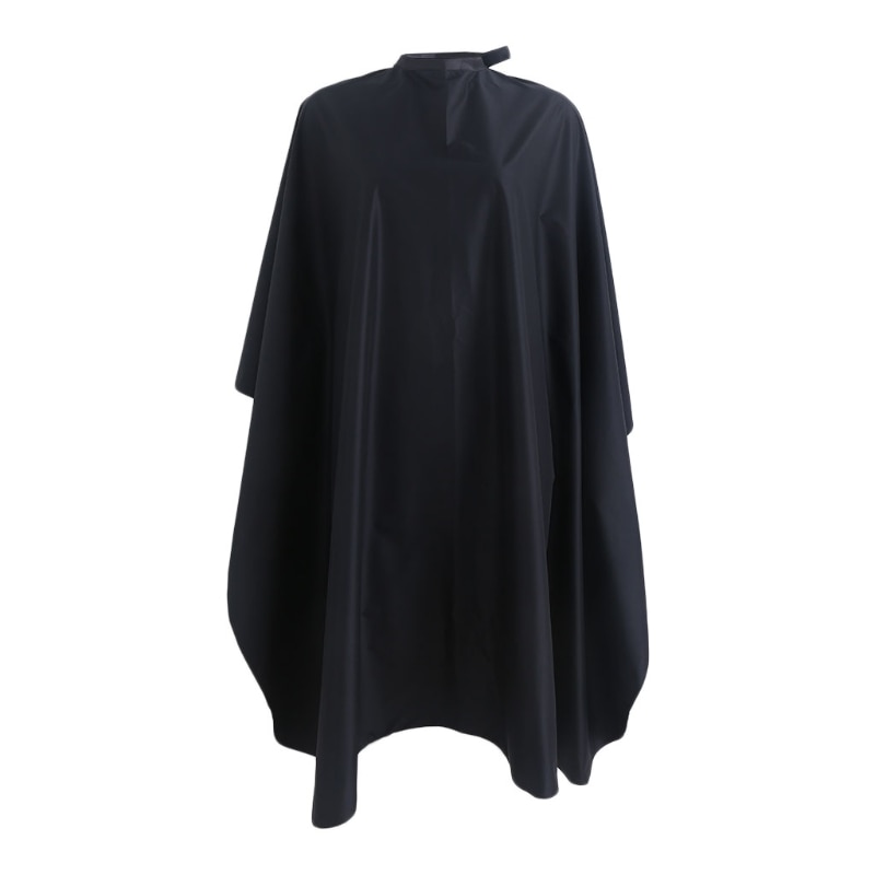 Capes Waterdichte Nylon Salon Hair Cut Kappers Kapper Barbers Cape Gown Doek Zwart 150x120cm