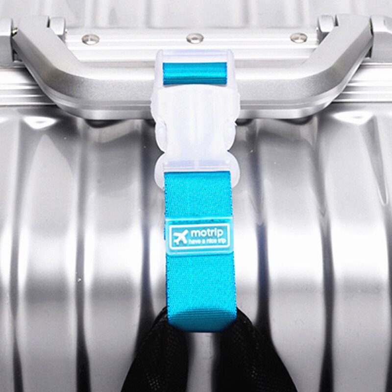 Justerbare nylon bagageremme bagage tilbehør hængende spænde stropper kuffert taske stropper binde bælte bagage spænde lås