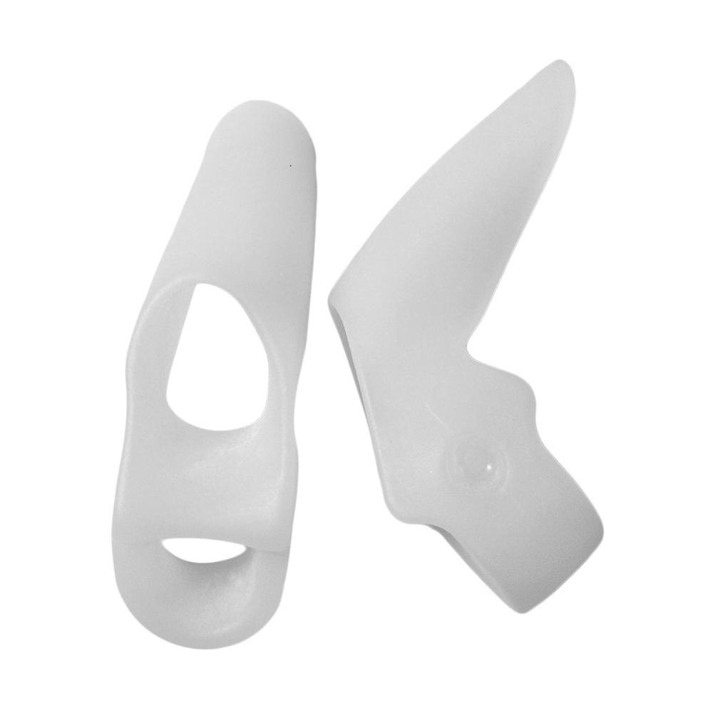 2 pièces/paire gros orteil séparateur correcteur lisseur Bunion attelle orteil lisseur pied soulagement de la douleur Hallux Valgus soins des pieds blanc