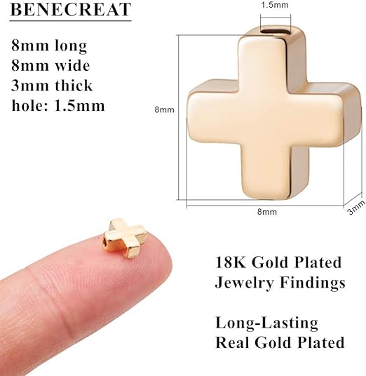 180 stk. 18k forgyldte perler , 3mm 4mm 6mm armbåndsperler glatte metalafstandsperler sømløse guldkugle messing små perler: Rød