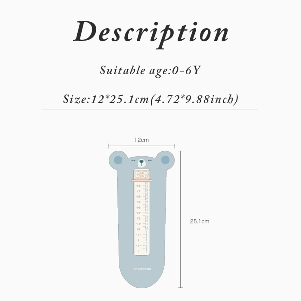 Bc Babycare Baby Voet Maatregel Gauge Kids Schoenen Heerser Voet Lengte Meten Apparaat Tool Baby Voeten Fitting Item