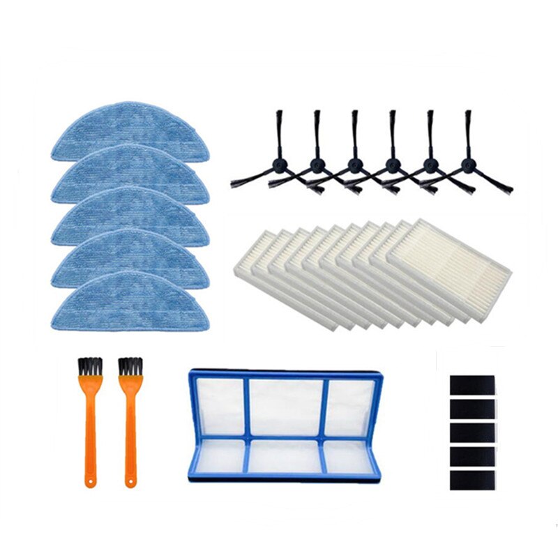 Brosses Latérales De Rechange Pour Robot ILIFE V3x - Lot De 4 Ou 10 - Nettoyage Des Coins Et Bords - 6