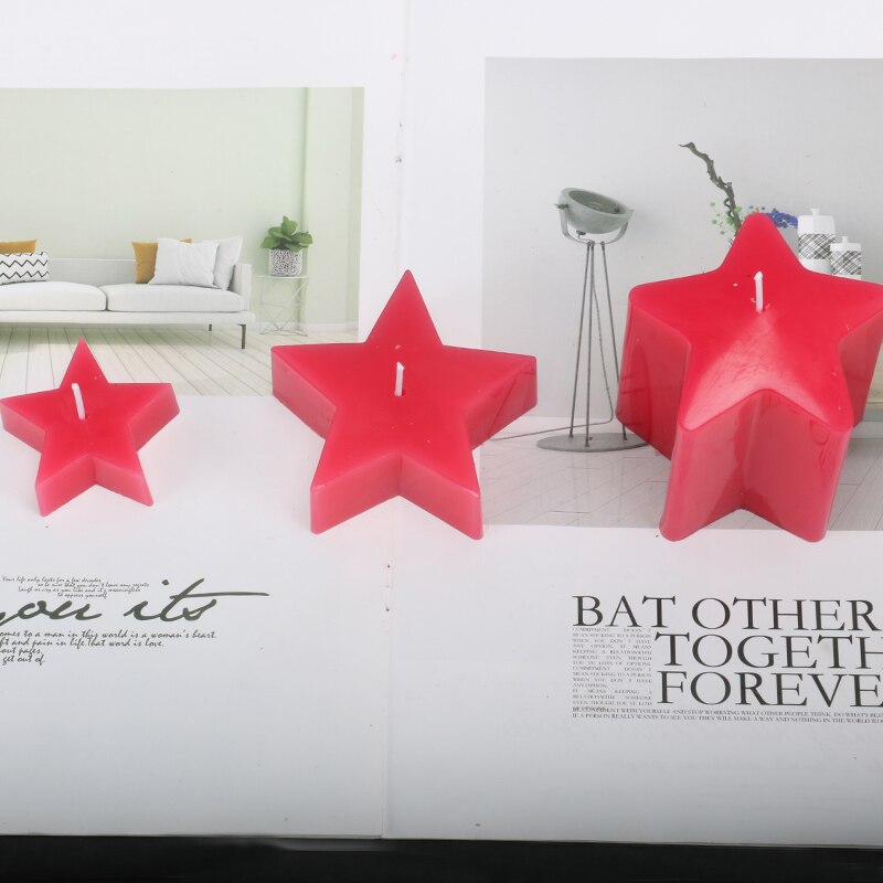 Pentagram hexagon shape candle molds handmade velas multi size candle moulds manual candle form for home ornament lz46