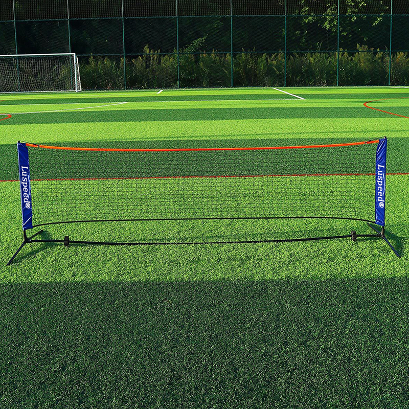 Portable Folding Standard Badminton Net Indoor Outdoor Sports Volleyball Tennis Training Square Nets Mesh