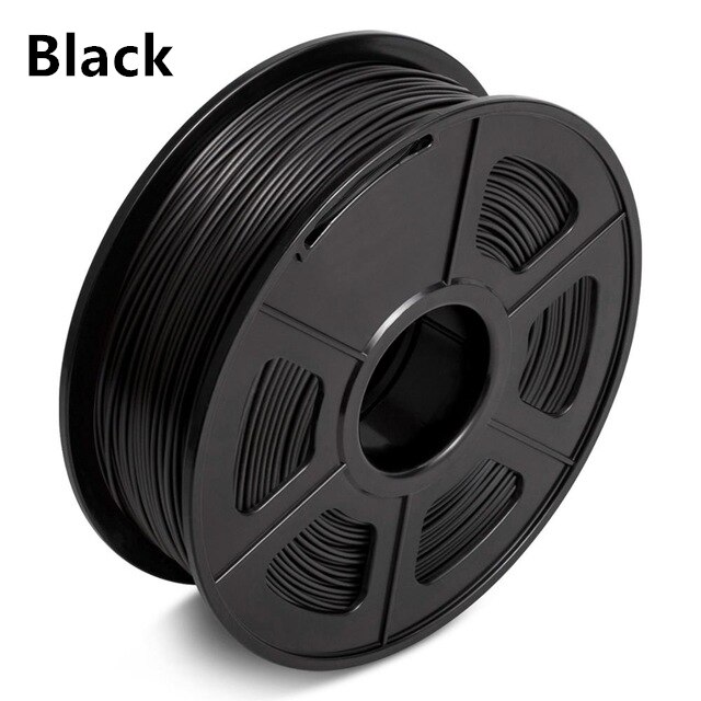 PLA PLUS Filament 1.75 mm 1kg High Quantity 3D Printing Biodegradabl Filament For 3D Printer Plastic PLA+ with Vacumm Packing: PLA PLUS-BLACK