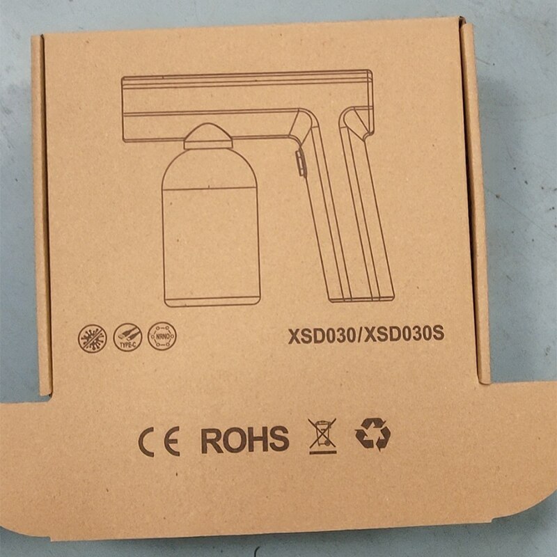 300ml Hand-held Electric Nano Mist Sprayer USB Charging Atomizer Spray Gun ULV Nebulizers Water Fog for Office Garden Sprayer