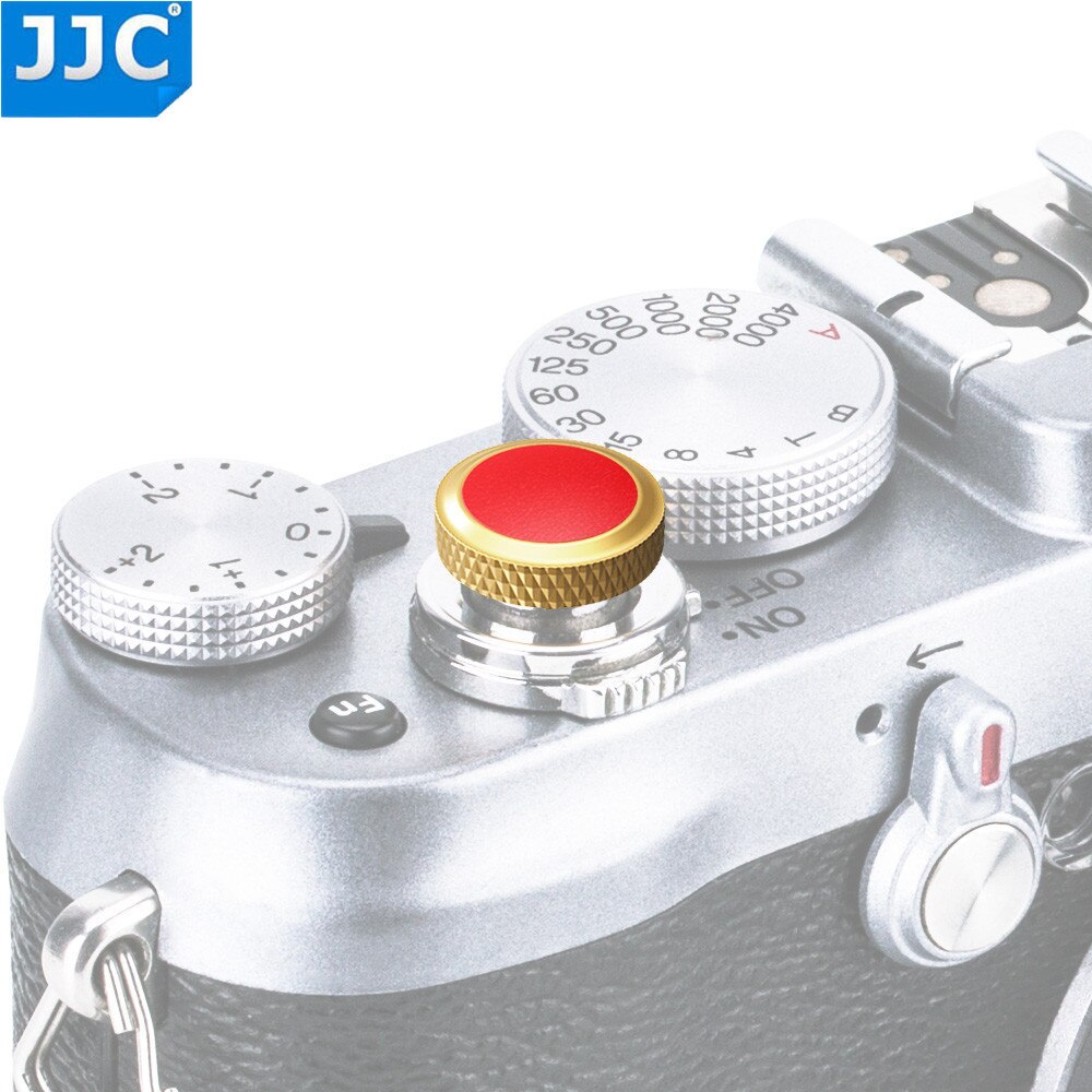 deluxe kamerautløserknapp metall til fujifilm  x100v x -t4 xt30 ii xt20 xt10 xt3 xt2 xpro 2 x100f x100t sony  rx1r rx10iv: Srb-dgd rød