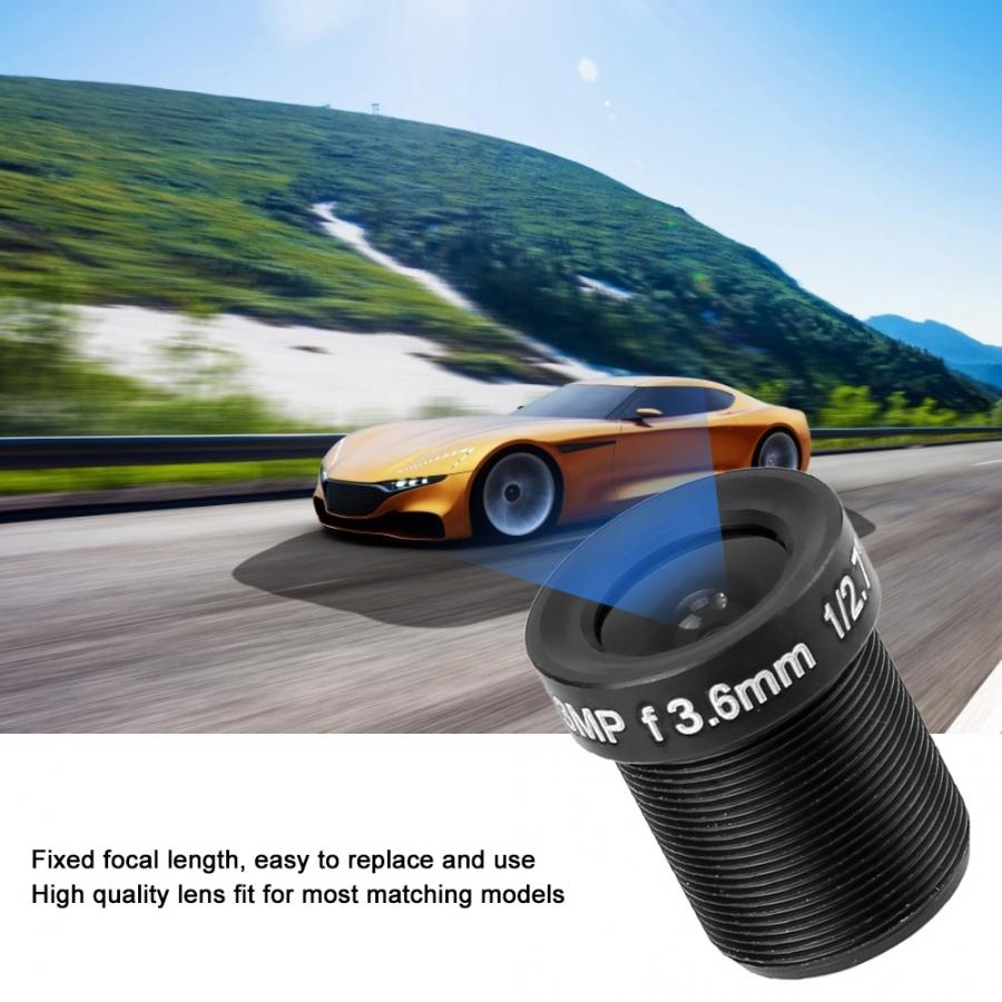 2pcs Security Lens Wide Angle CCTV 3.6mm 1080P HD Pixel Accessory for Camera CCTV Lens