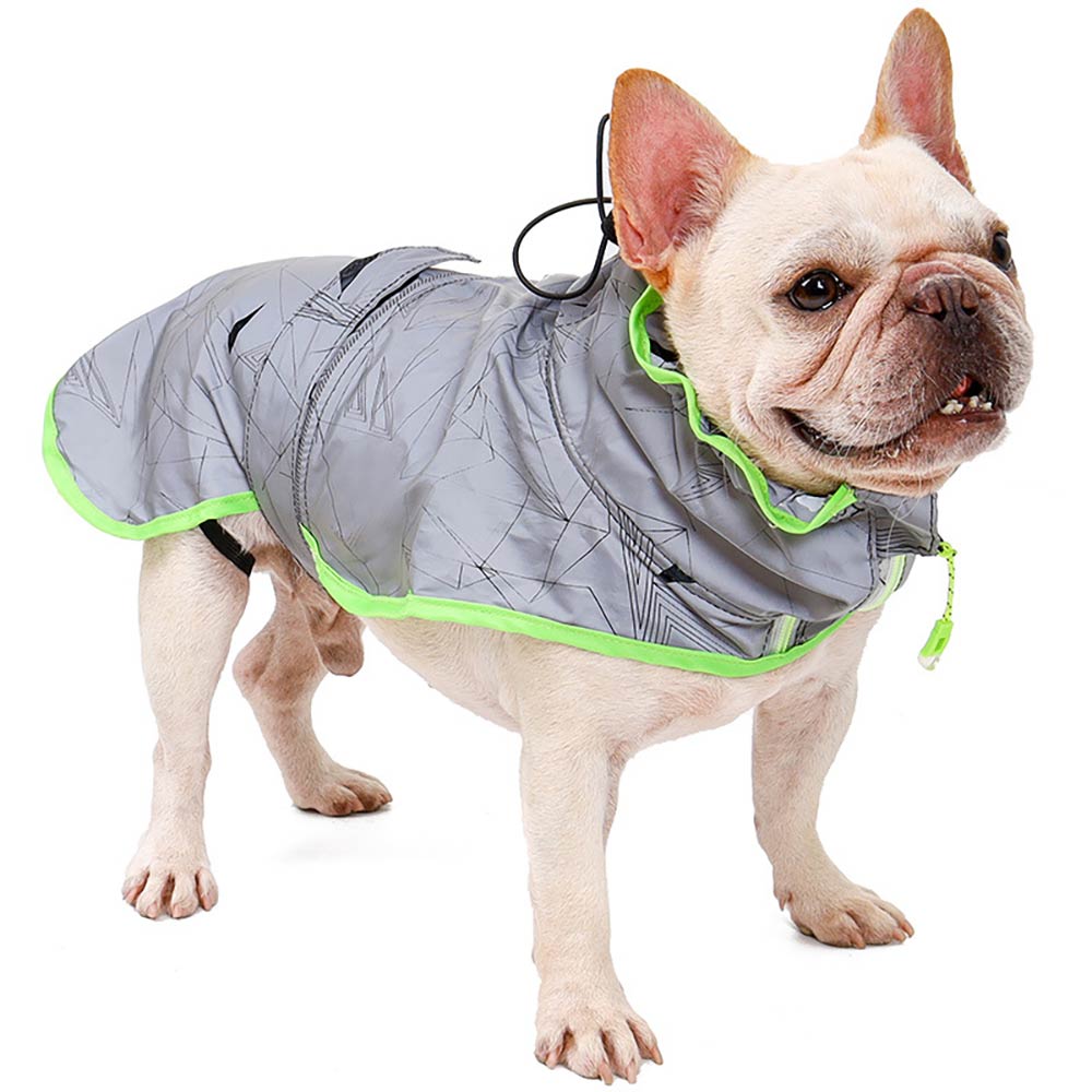 Waterdichte Hond Regenjas Verstelbare Puppy Regenjas Met Reflecterende Tape Mantel Kostuums Kleding Voor Honden Regenmantel