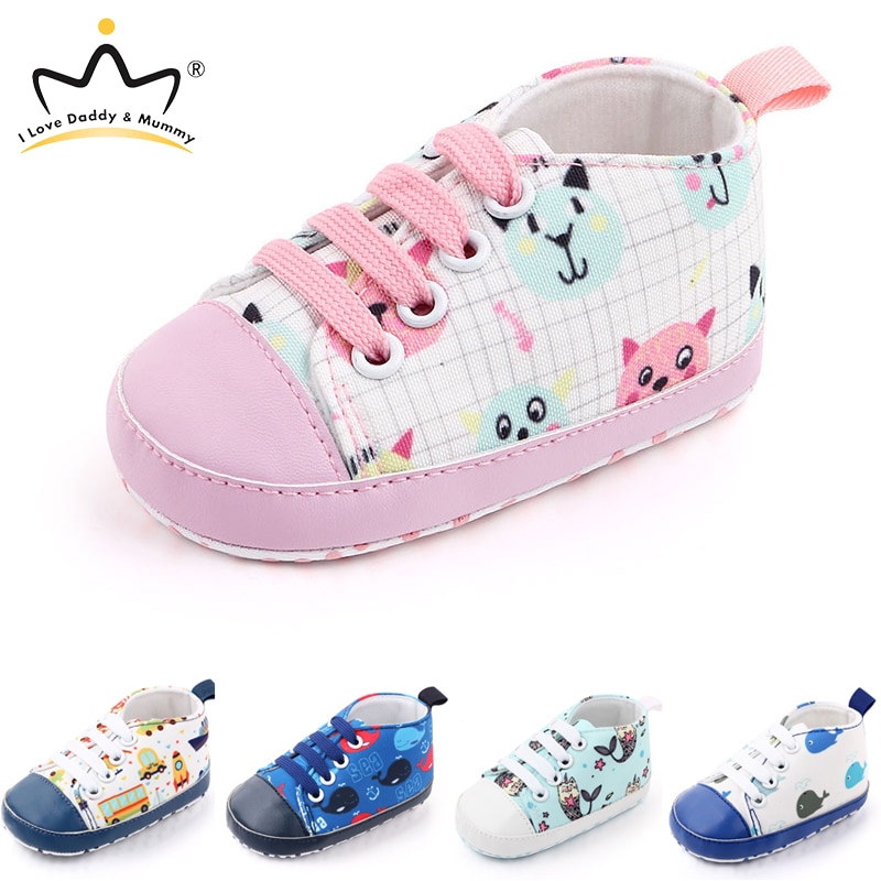 I Love Daddy&Mummy Heart Sequin Newborn Baby Shoes Soft Sole Girl Shoes First Walkers Non-Slip Infant Toddler Shoes Schoenen