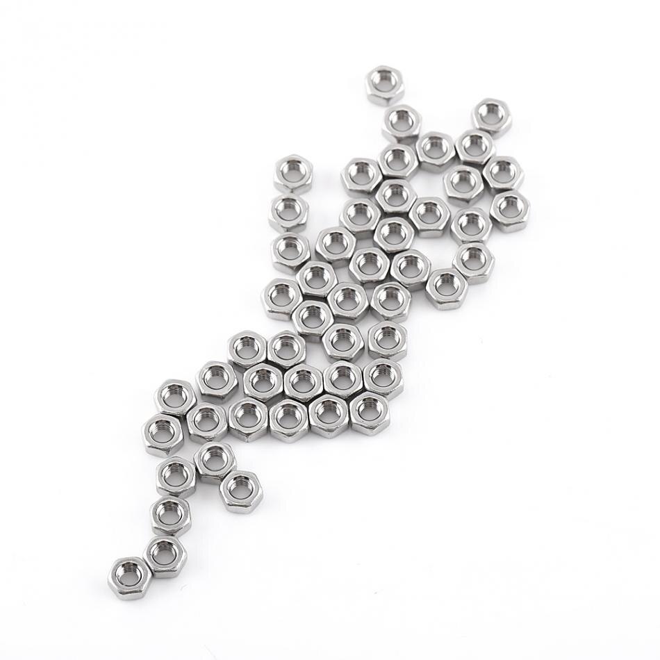 300pcs M3 Hex Socket Screws Nuts 304 Stainless Steel Nuts And Bolts Set Bolts Screws Nuts With Hex Nuts Washer