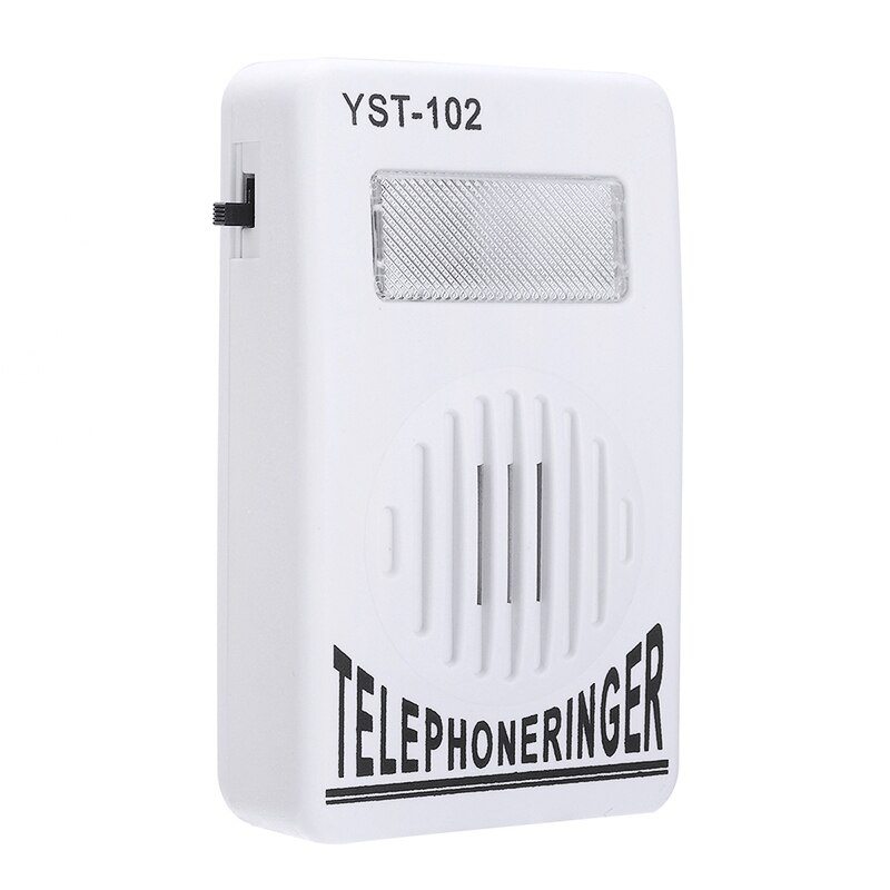 Sonnerie de téléphone Extra-forte 95db pour le bureau et la maison, sonnerie fixe, amplificateur sonore, sans batterie, sans cordon d'alimentation