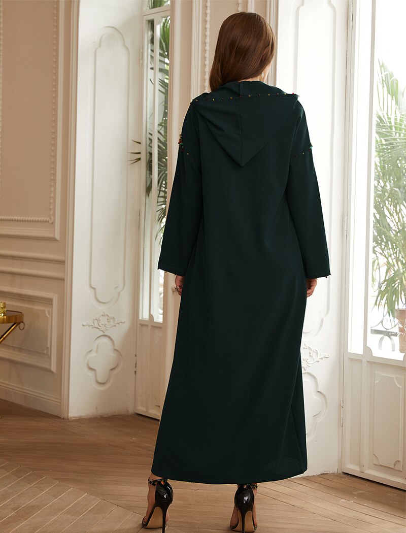 Abaya dubaï turquie Hijab Abayas robe musulmane femmes Caftan Caftan Marocain Islam vêtements Maxi robes africaines Djellaba Femme