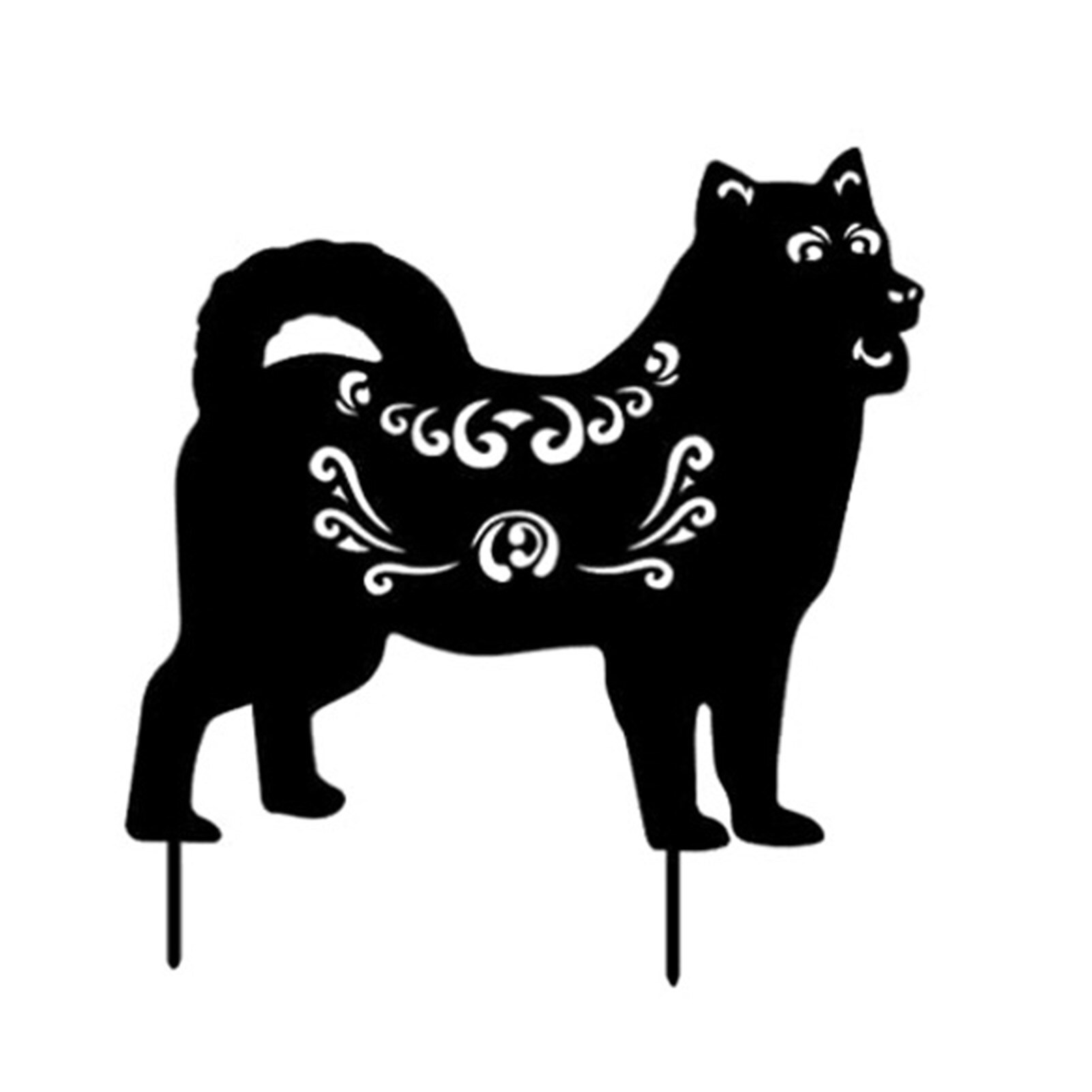 1pcs Easter Acrylic Hollow Inserts For Gardening Ornaments Yard Acrylic Art Outdoor Garden Backyard Decoration Lawn Stakes: A