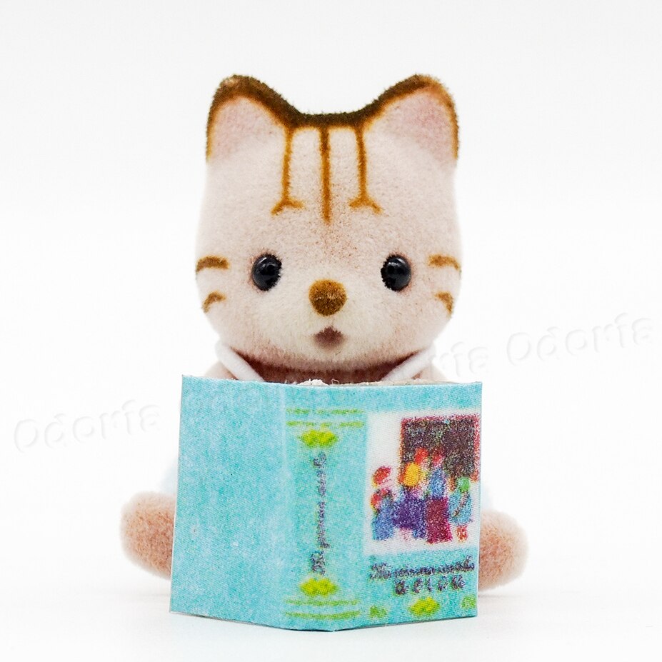 Odoria 1:12 Miniature Storybook Dolls' Accessories Book Dollhouse Decor For Study Room