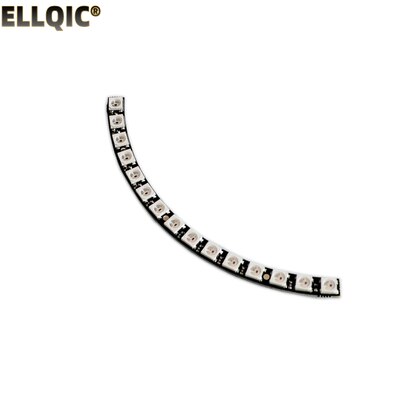 Ring Wall Clock 60 X Ultra Bright WS2812 5050 RGB LED Lamp Panel with Integrated Drivers