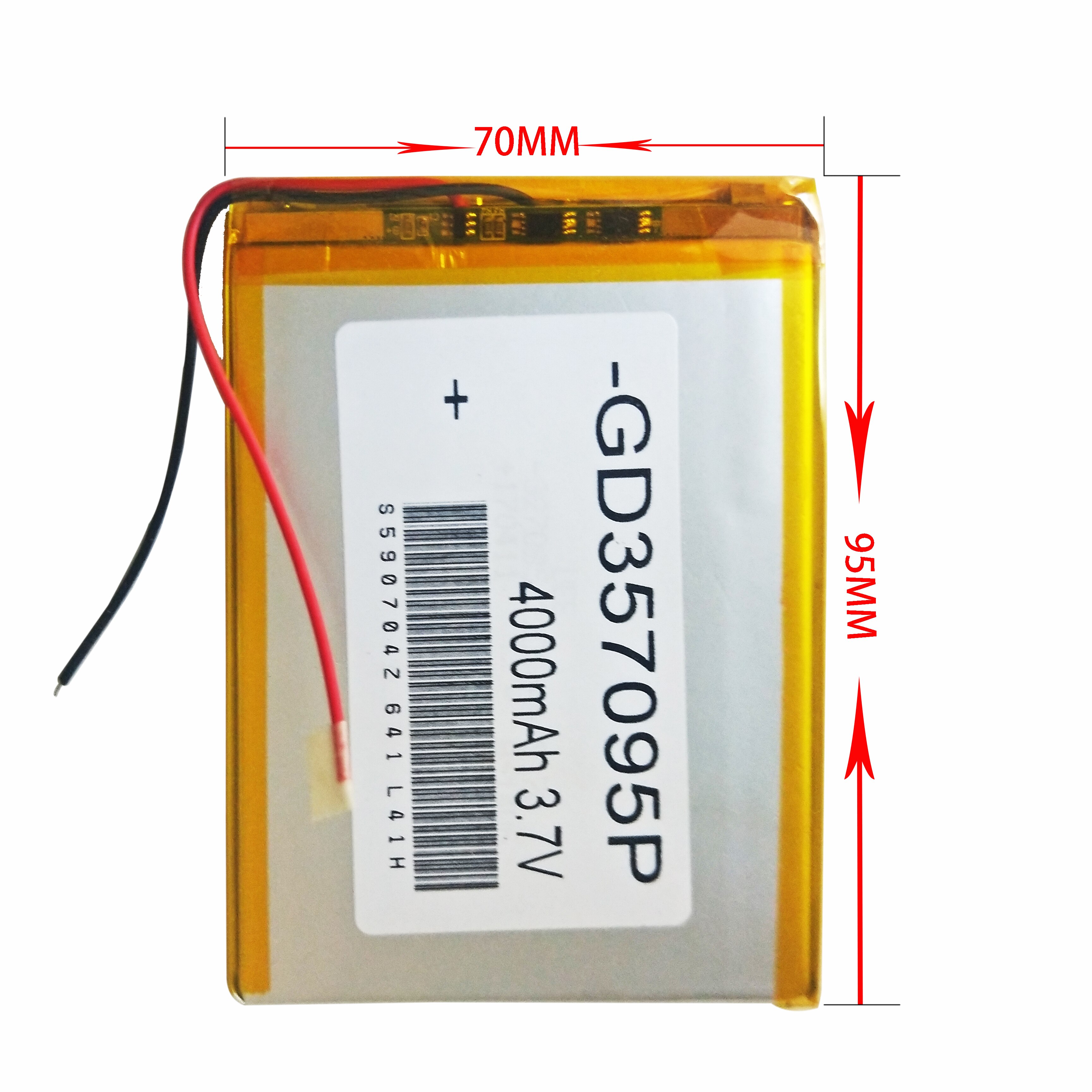 357090 3,7 V 4000mAh Wiederaufladbare Li-Polymer Li-Ion Batterie Für Irbis TZ720, TZ-720 Irbis TZ723, TZ-723 Irbis TZ725, TZ-725 tz724