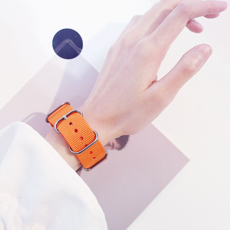 unisex-Armbinde Ich bin trendigen regenbogen-suchen für paare – schlicht, elegant, mehrfarbig, geflochten, Ideal für geburtstage.: Orange