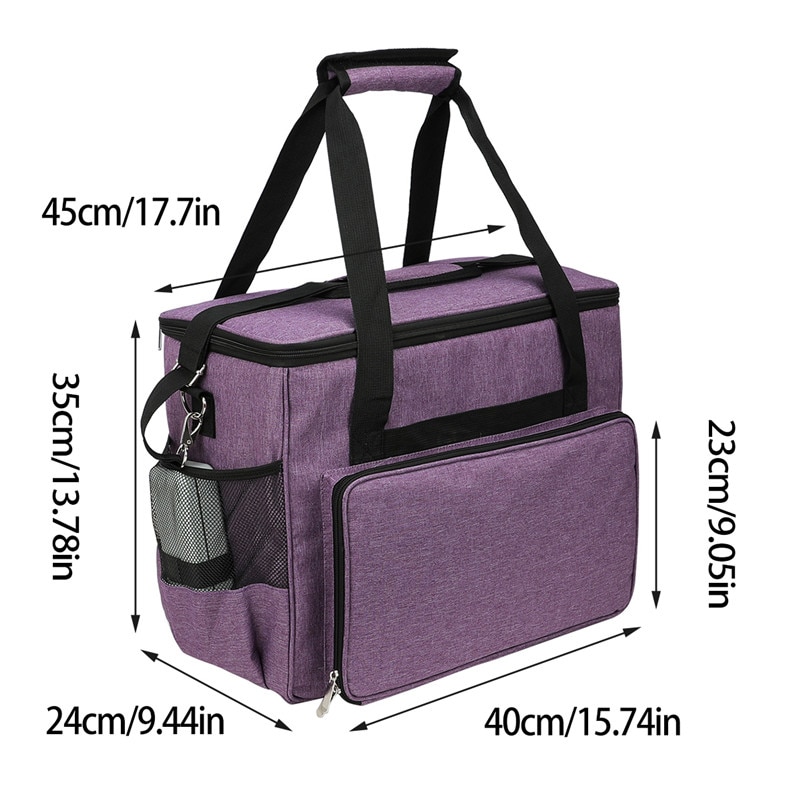 KOKNIT-Bolsa de almacenamiento para máquina de coser, bolso multifuncional de gran capacidad, portátil, organizador de viaje para el hogar, accesorios de costura