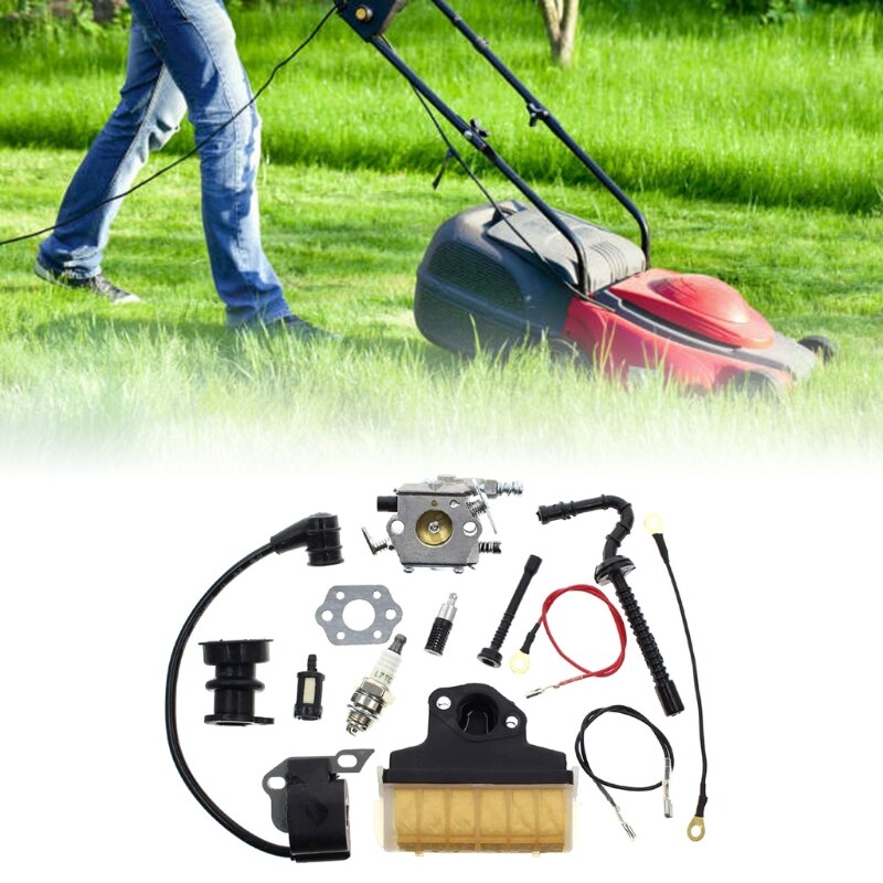 Förgasare för stihl 021 023 025 ms210 ms230 ms250 motorsåg kolhydrater med 1123 160 1650 luftfilter tändspole bränsleledning justera k