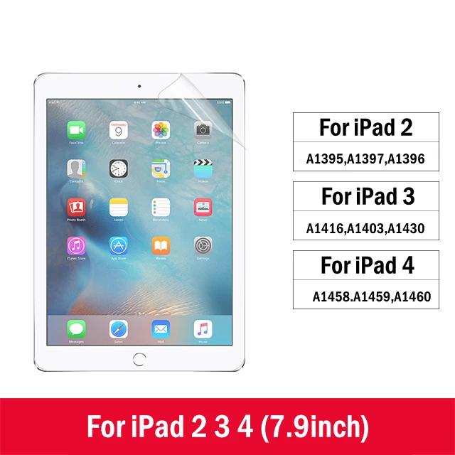 Papiergevoel Screenprotector Film Matte PET-schilderij Schrijven voor iPad Pro 11 12,9 inch Air 3 4 5 7e 8e 9e 10e Gen 9,7 10,2 10,9