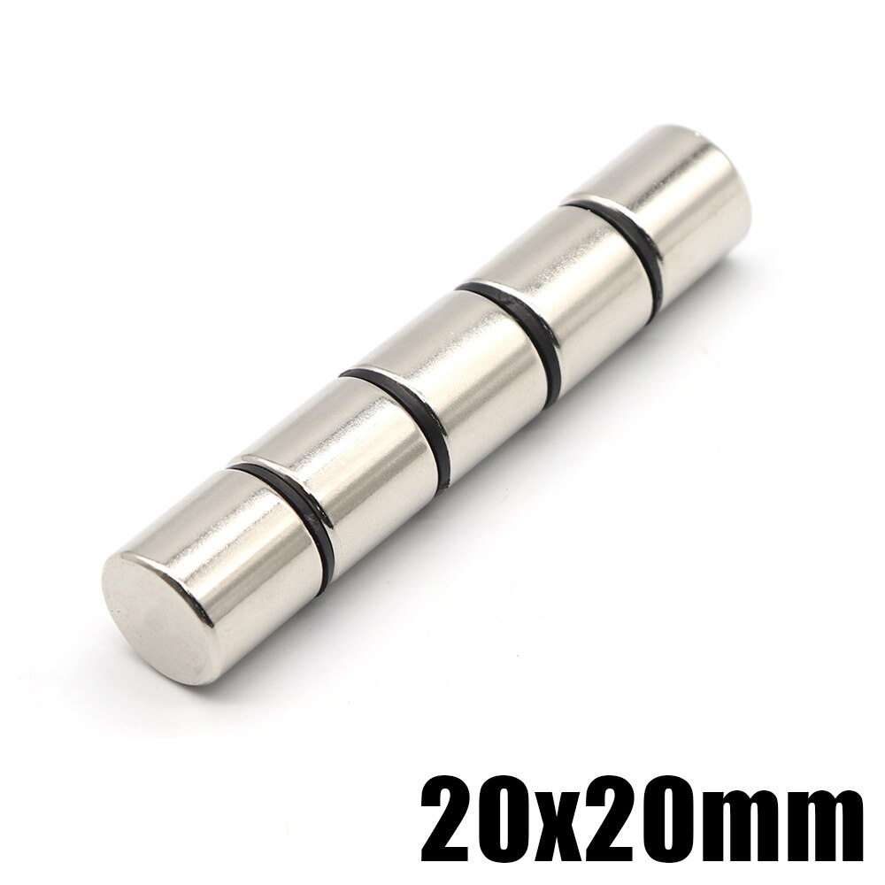 Iman Para Matricula Disco Magnético 20 X 10 Mm Neodimio N40 (NdFeB - Foto 2