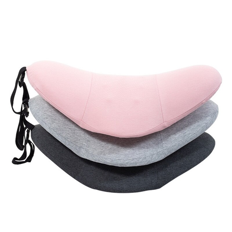 Pregnant Women Lumbar Support Back Pillow Office Chair Car Seat Cushion Memory Foam with Adjustable Strap