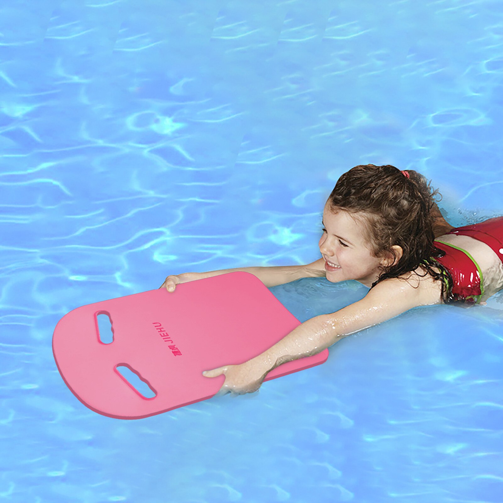 Plato flotante trasero para niños y adultos, flotador de natación, Kickboard, herramienta de entrenamiento de piscina segura, tabla de surf inflable