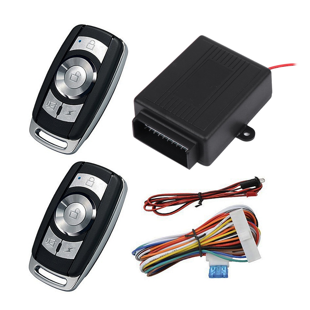 1 Set Van Auto Alarm Systeem Smart Remote Centrale Vergrendeling Voor Car Auto Voertuig