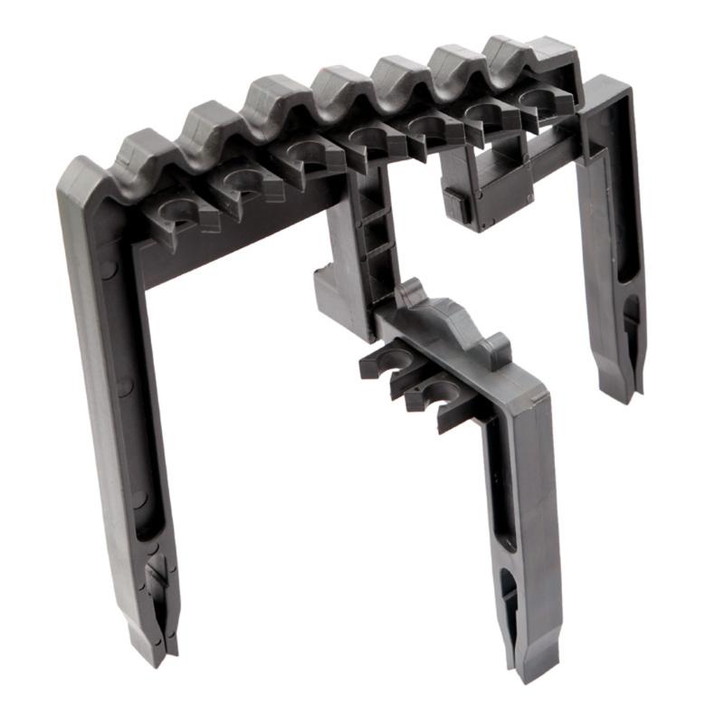 Golf 9 Iron Club ABS Shafts Holder Stacker Fits Any Size Golf Accessories Club Heads Black of Bags Organizer Golf Holder
