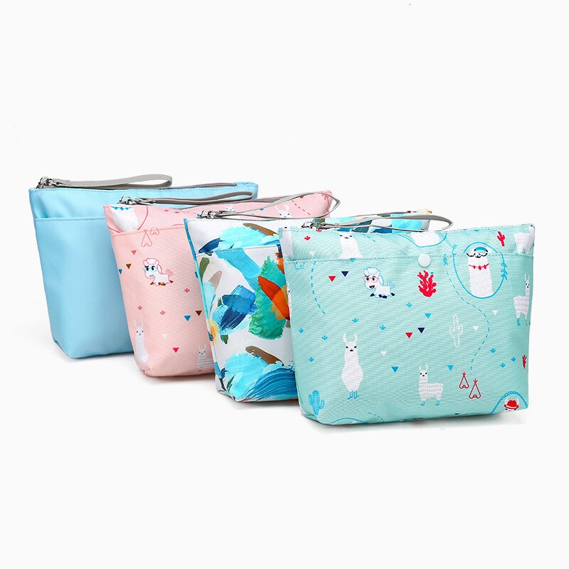 Baby Windel Tasche Neugeborenen Windel Tasche Pflege Organizer Tragbare Wasserdichte murmeln Kleinkind Tasche Lagerung Korb Bosmetic Tasche