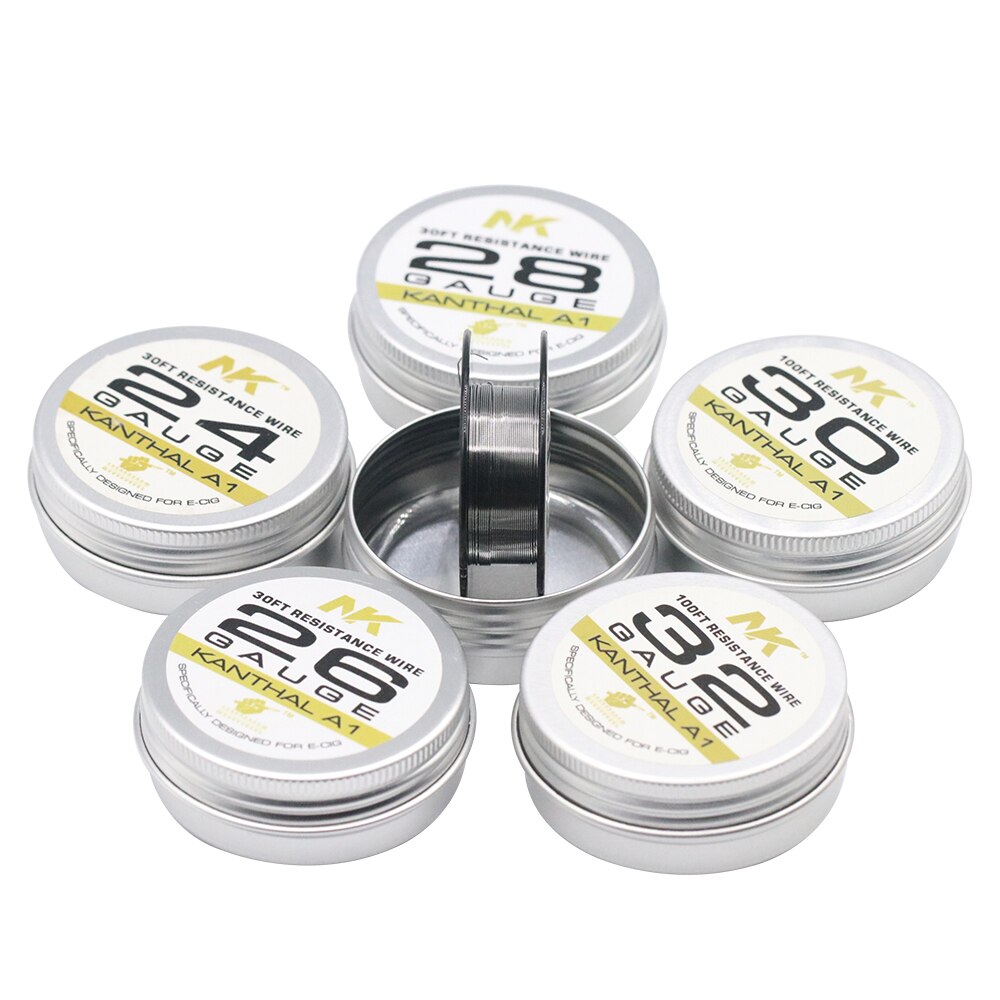 Filo di resistenza NK Clean KA1 22G 24G 26G 28G 30G 36G 38G 40G 44G filo bobina Vape