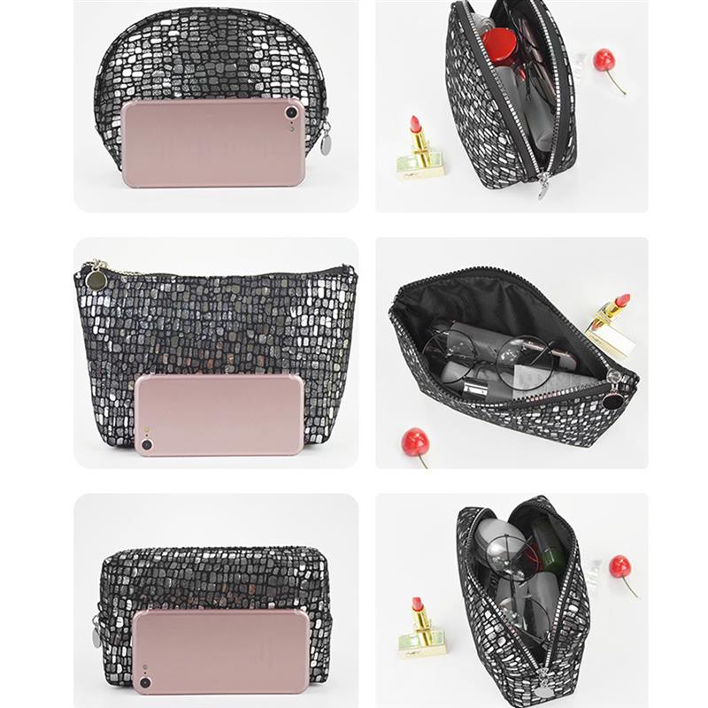 Mode Vrouwen Handtassen Make-Up Tas Mode Glitter Sequin Make Pouch Party Clutch Purse Toilettas Reizen Cosmetische Tas