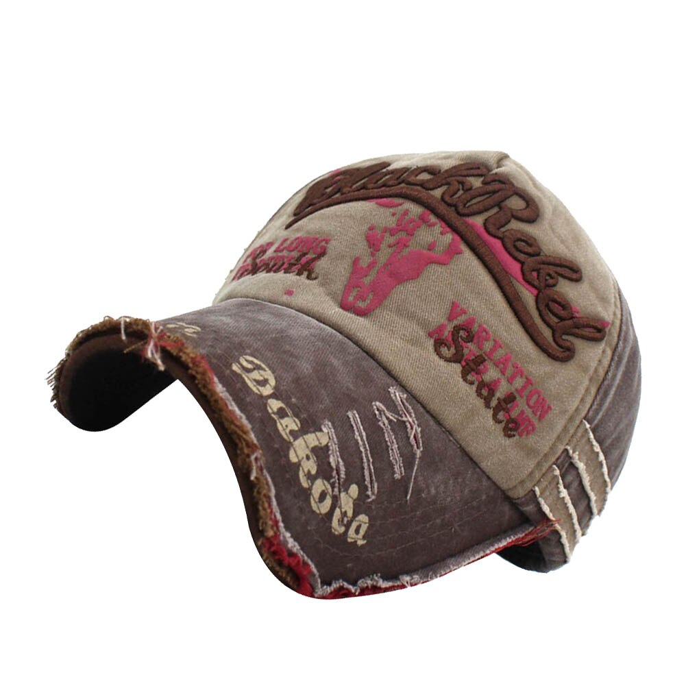 Gorras de béisbol con cierre trasero para hombre y mujer, sombrero de béisbol con Cierre trasero, Estilo Vintage, de lona, sombrero de tela de vaquero, de algodón con letras: NO.5