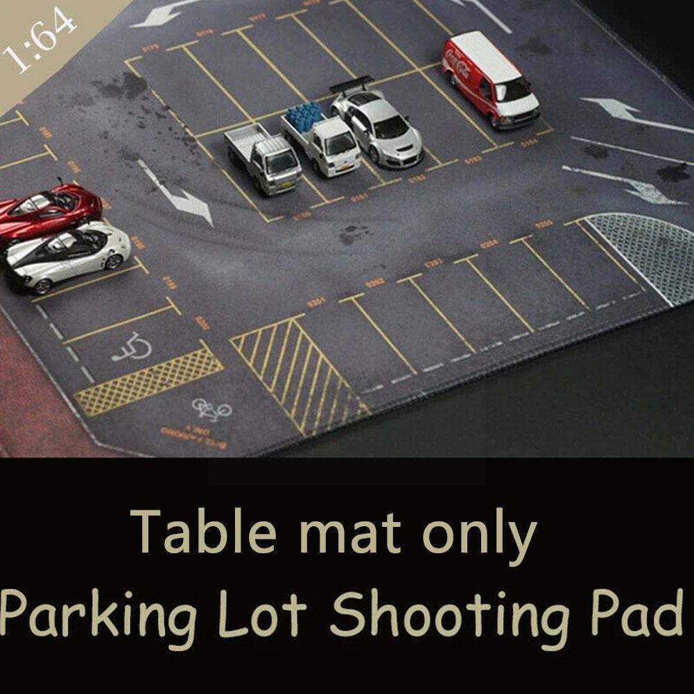 1/64 auto Matte Skala Unlight Kunststoff Landschaft Modell Parkplatz Und Architektur Matten Tisch Matte Wasserdichte Boden Matte Für Kind n4h0