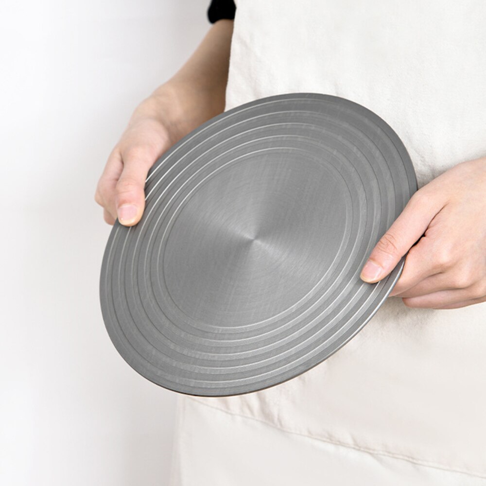 Heat Diffuser Reducer Flame Guard Kitchen Gas Stove Converter Aluminum Defrost Tray Simmer Ring Plate Glass Household Thaw Board