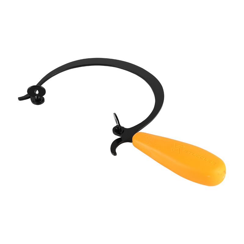 Juweliers maken doe-het-zelf handgereedschap sieraden zaagframe comfortabel geel rubberen handvat kleine stalen decoupeerzaag snijzaag boog