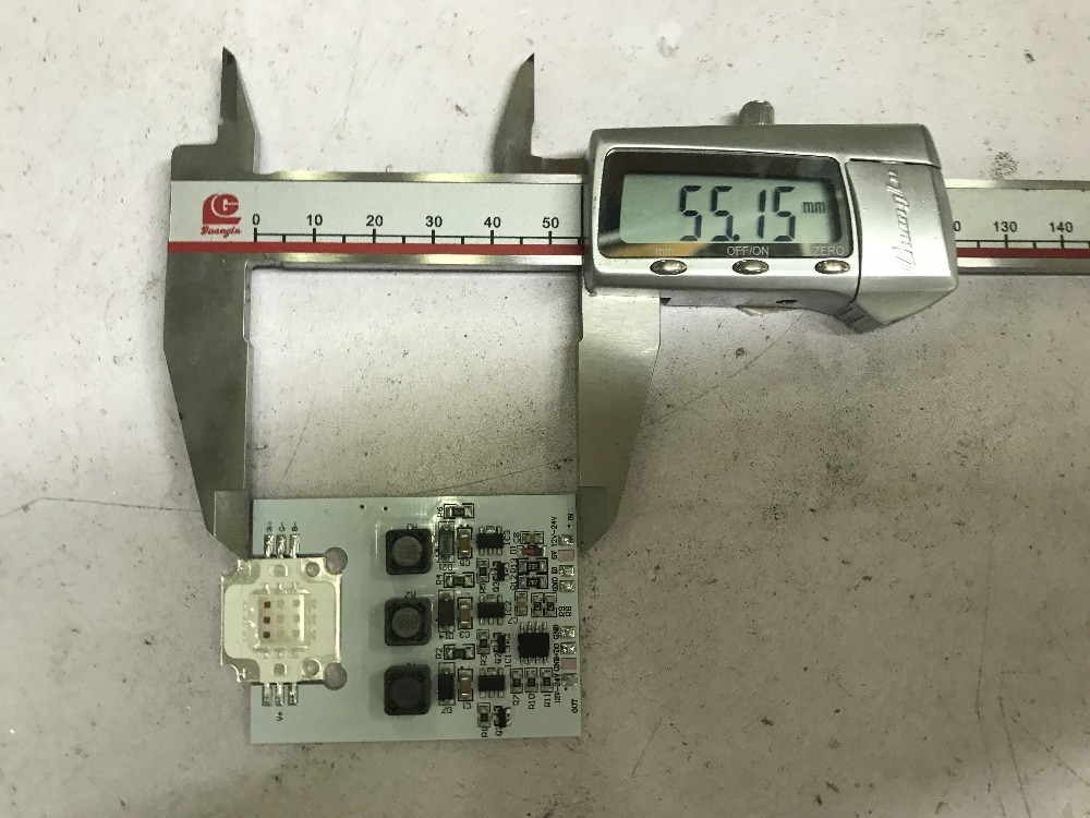 9W High Power WS2811 Gecontroleerde Led Pixel Module; DC12-24V Ingang; Grootte; 55 Mm * 40 Mm
