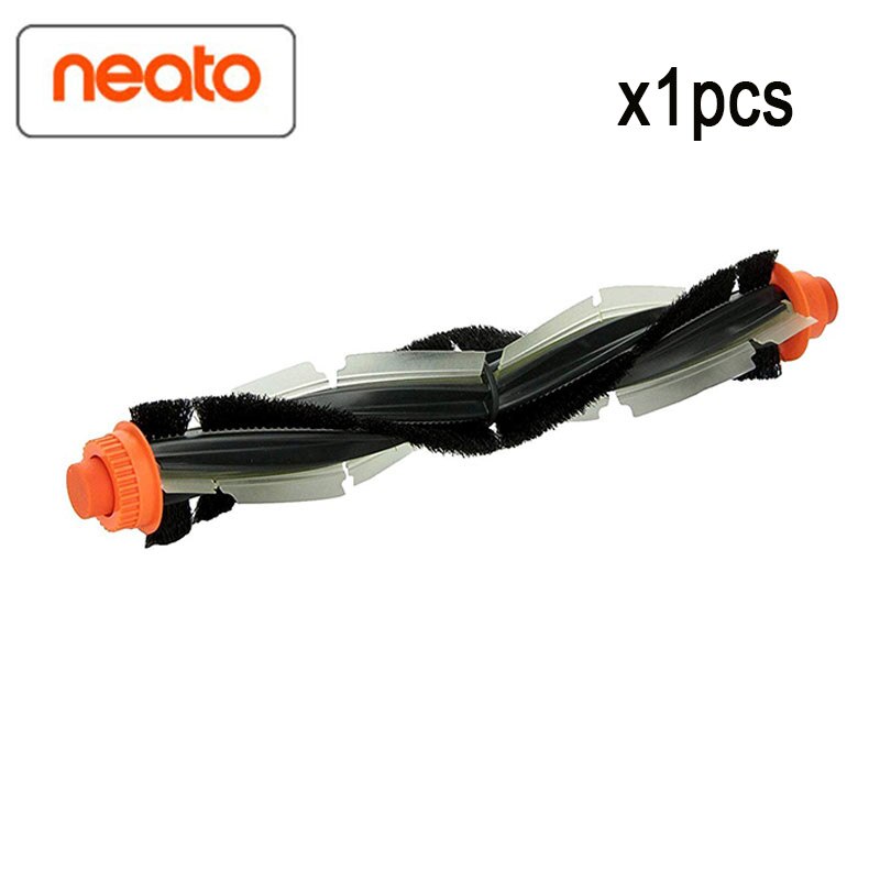 Brosse à rouleau + filtre HEPA pour Neato XV-21 XV Signature Pro XV-11 XV-12 XV-15, brosses à rouleau courbes de remplacement: 1pcs