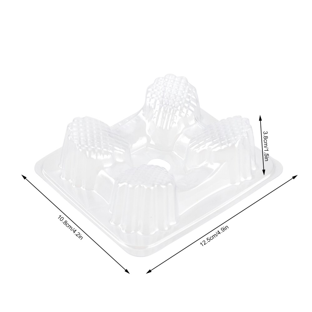 50pcs Plant Support Cradle Plastic Melon Watermelon Pumpkin Prevents Rotting Transparent Protector Cages Gardening Tools