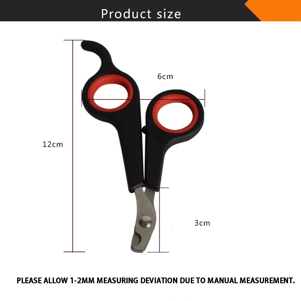 Stainless Steel Pet Dog Cat Nail Clipper Trimmer Claws Scissor Cut Product Pet Nail Safety Cutter Tool Dog Supplies