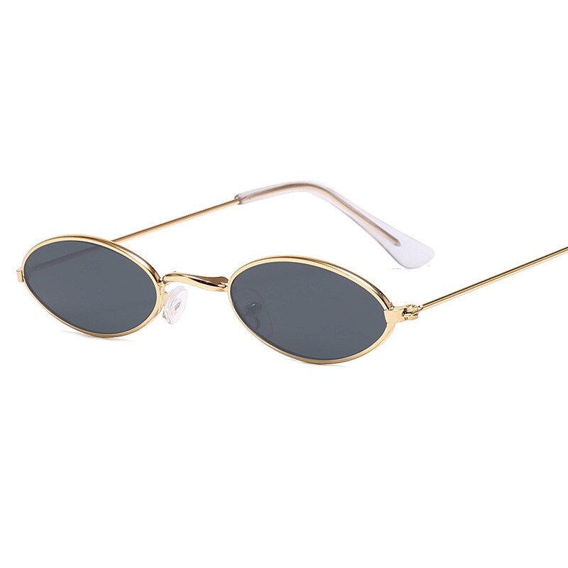 Kvinder kantløse bølge solbriller luksus metal nuancer vintage kvinder spejl briller  uv400 brand flamme solbriller: Bagr