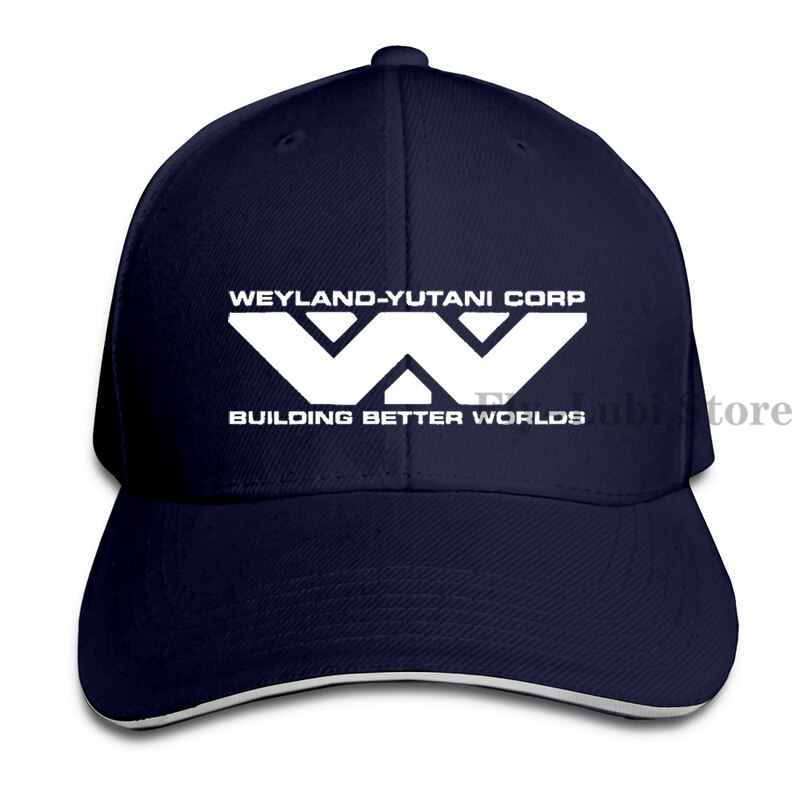 Alien Aliens Weyland Yutani Corp Alien Weyland Yutani Corp Baseball cap men women Trucker Hats adjustable cap: 1-Navy