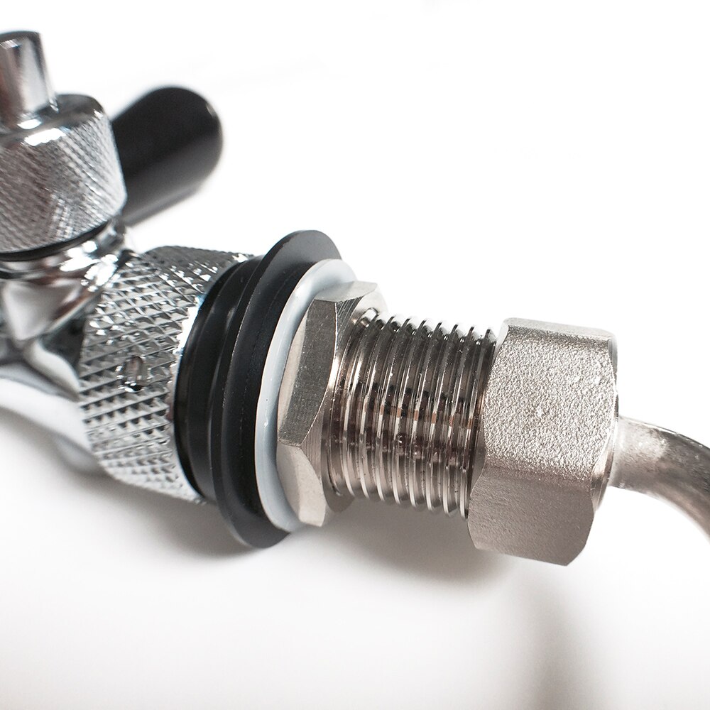 Grifo de cerveza ajustable Upors para Barril de acero inoxidable G5/8, grifo de cerveza de barril casero con mango, accesorios de grifo de Control de flujo