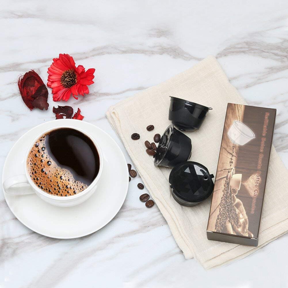 2nd Generatie Nescafe Dolce Gusto Koffie Filter Foam Filtering Functie Hervulbare Dolce Gusto Koffie Capsule Met Scoop Br