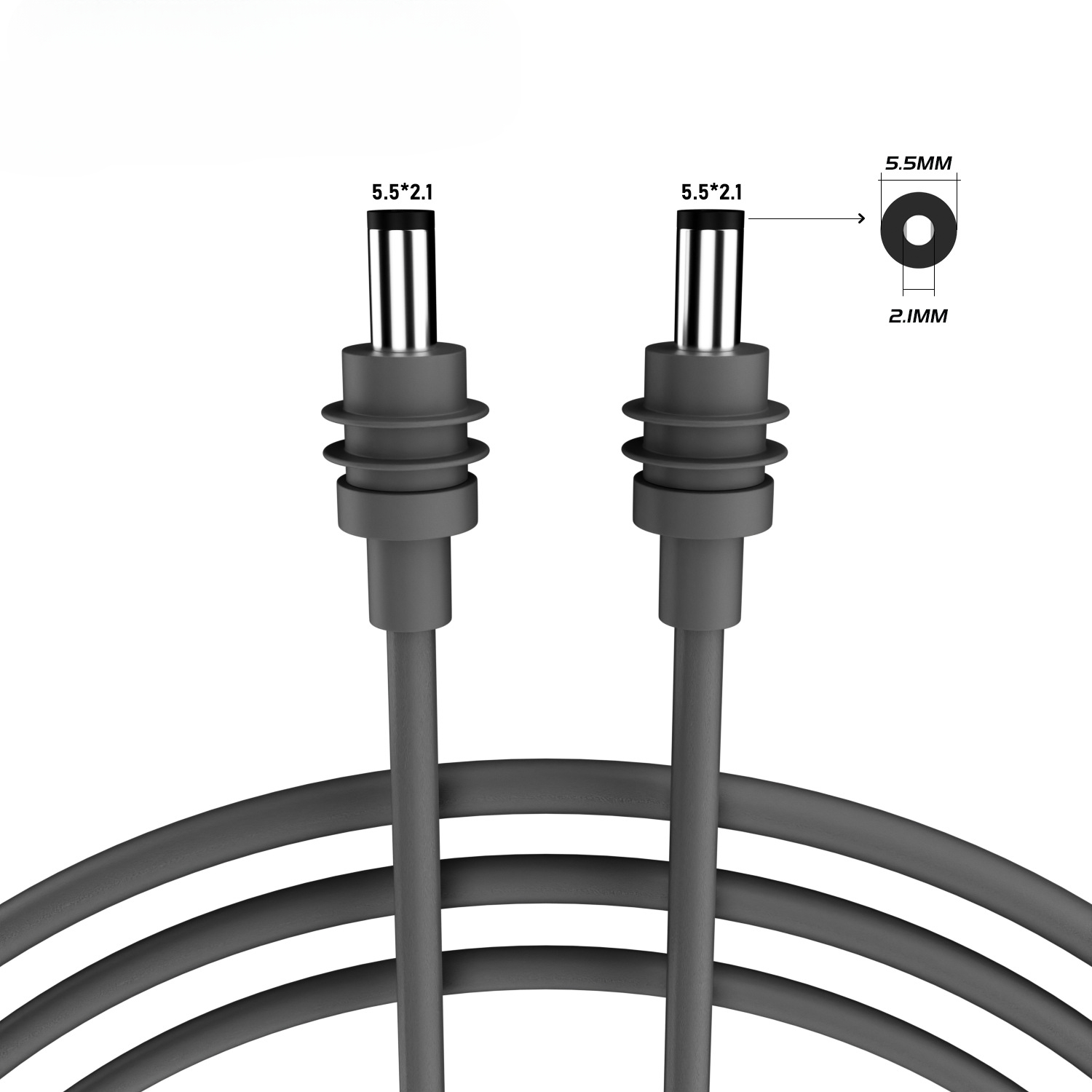 Cabo de alimentação usb-c para carregamento rápido dc/dc para carregamento rápido do starlink mini, 20v prova d'água, para uso externo 2/3/5/10m cabo de alimentação para starlink mini.: Preto / Plugue americano