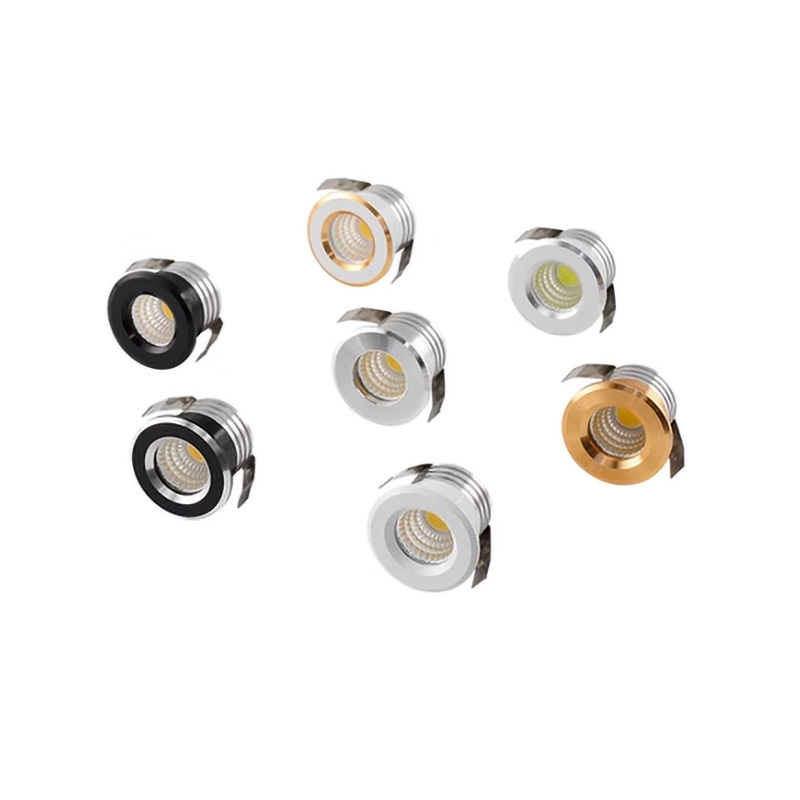 Dimbare inbouw led-plafondspot 3w 110v 220v cob downlight voor huisdecoratie, wijnkast, sieradenvitrine.