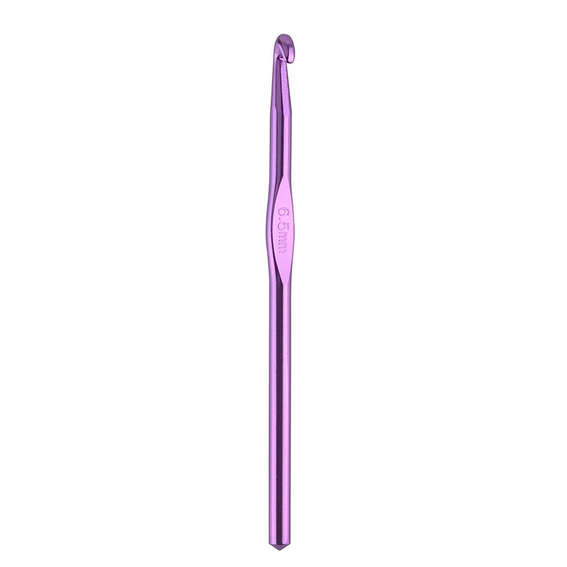 2-10Mm Aluminium Haak Breinaalden Naalden Voor Hand Ambachten Zak Trui Metalen Haak Weave Haak Naalden accessoires: 6.5mm Crochet hook